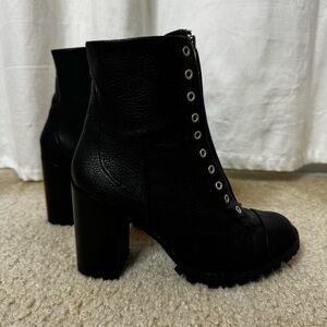 Report Signature Black Heeled Boots